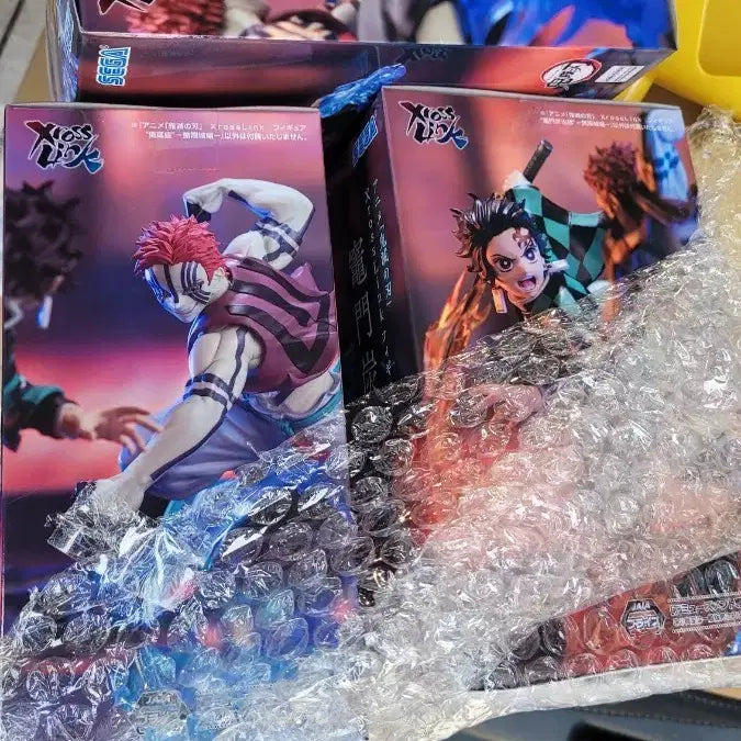 [BUNJANG] Demon Slayer XrossLink Figure 3-Piece Set / 귀멸의 칼날 XrossLink 피규어 3종 세트 판매합니다.