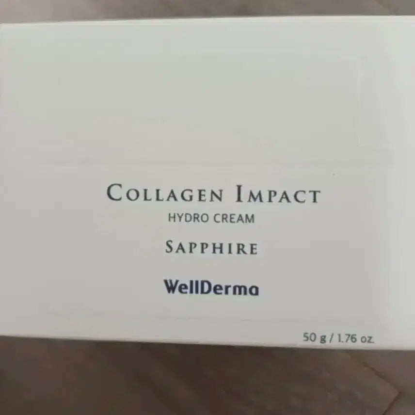 [BUNJANG] Wellderma Sapphire Collagen Impact Hydro Cream 50g / 웰더마 사파이어 콜라겐 임팩트 하이드로 크림 50g