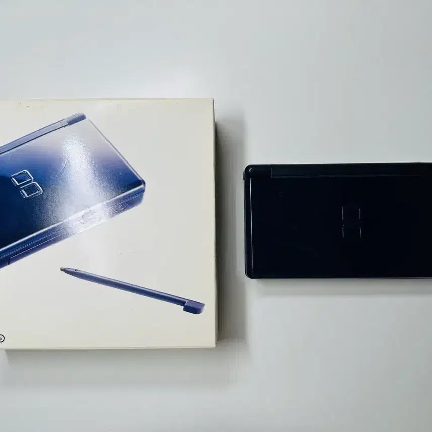 [BUNJANG] Nintendo DS Lite (DSL) Enamel Navy - Japanese Version - Full Box Set / 닌텐도 DS Lite DSL 에나멜 네이비 일판 풀박스셋 판매(게임보이)