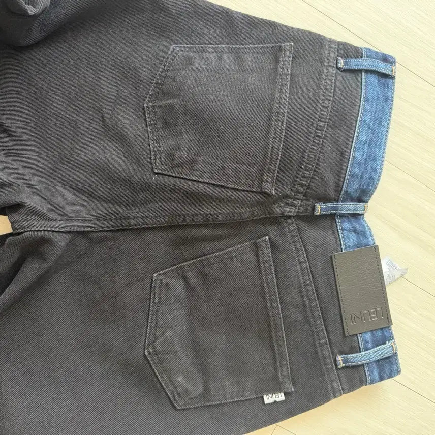 [BUNJANG] Re:uni Two-Tone Denim Pants / 리유니 데님 팬츠