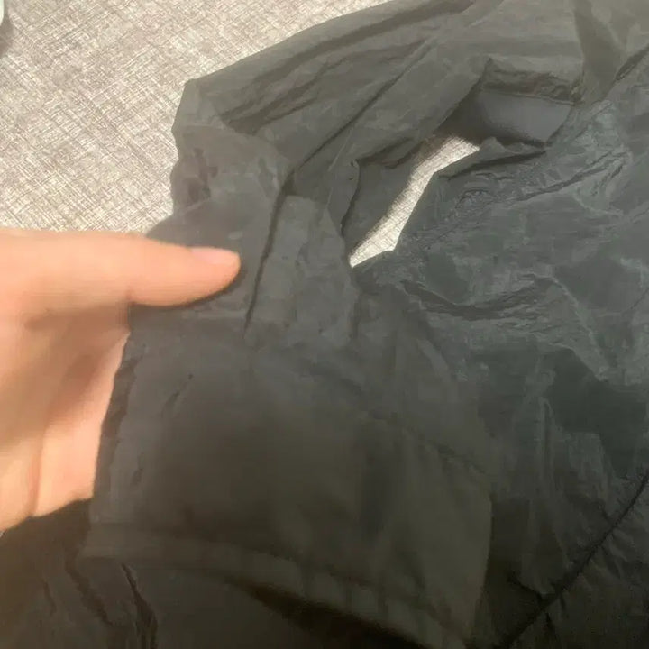 [BUNJANG] Stone Island Nylon Metal Shirt Black M / 스톤아일랜드 나일론메탈 셔츠 블랙 M