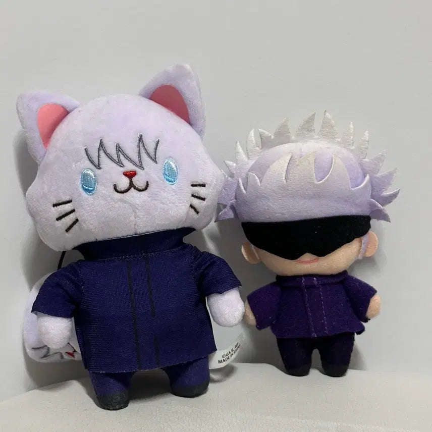 [BUNJANG] Jujutsu Kaisen Gojo Satoru Nui Plush Bundle Set / 주술회전 고죠사토루 네코누이 인형 일괄