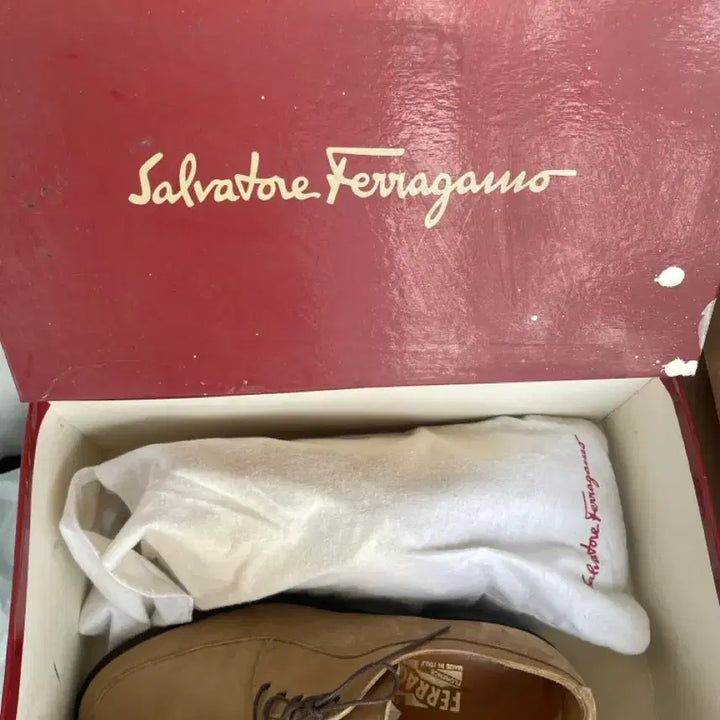[BUNJANG] Salvatore Ferragamo Spindle Suede Derby Shoes / 살바토레 페라가모(Salvatore Ferragamo)