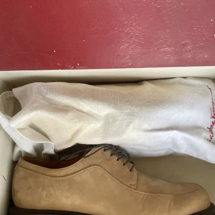 [BUNJANG] Salvatore Ferragamo Spindle Suede Derby Shoes / 살바토레 페라가모(Salvatore Ferragamo)