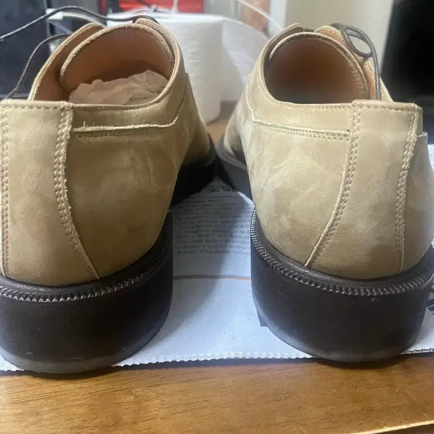 [BUNJANG] Salvatore Ferragamo Spindle Suede Derby Shoes / 살바토레 페라가모(Salvatore Ferragamo)