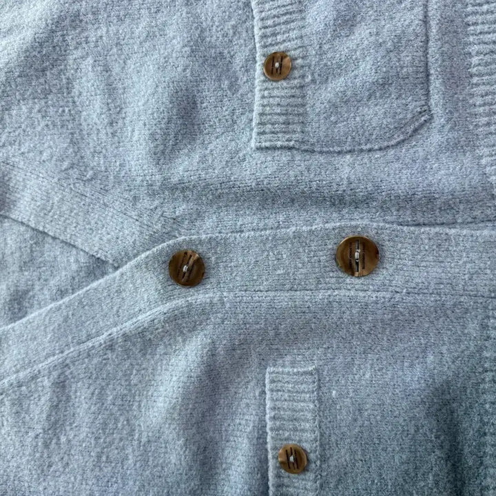 [BUNJANG] Lucky Chouette Sky Blue Cardigan / 럭키슈에뜨 가디건
