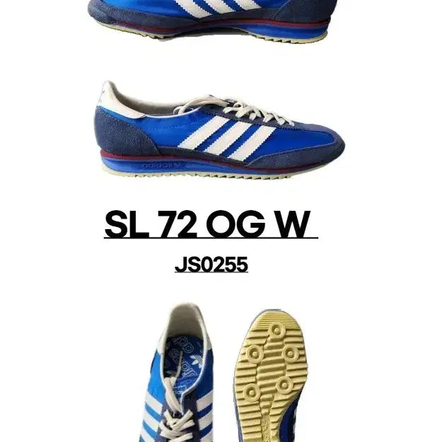 [BUNJANG] Adidas SL 72 OG W Blue Sneakers / 아디다스 SL 72 OG W 파랑 운동화