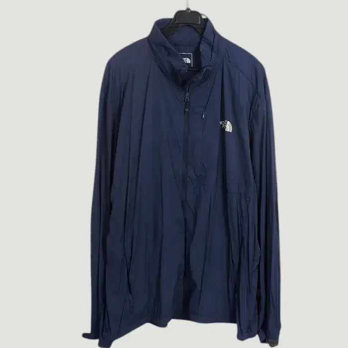 [BUNJANG] North Face Windbreaker Jacket (110) / 남성110/ 노스페이스 바람막이 점퍼 NV 3-3
