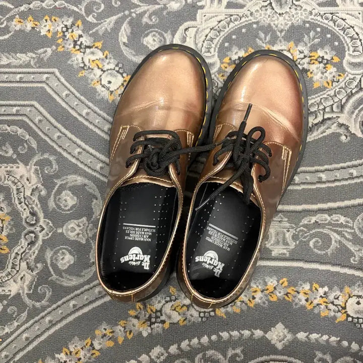 [BUNJANG] Dr. Martens 1461 Rose Gold Derby Shoes / 닥터마틴 1461 로즈골드 더비