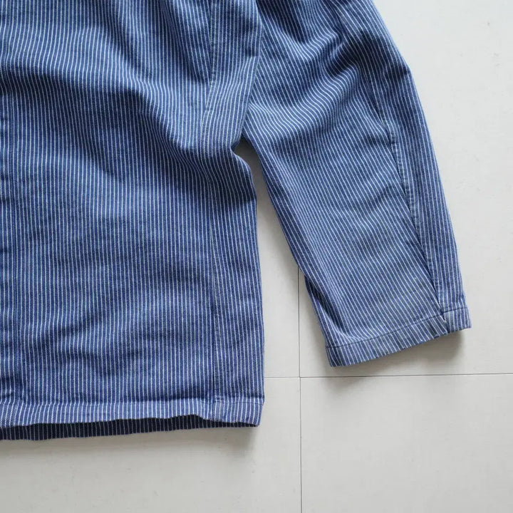 [BUNJANG] Vintage French Artisan Hickory Selvedge Chore Jacket / 70s 프렌치 아티잔 히코리 셀비지 워크 초어 자켓