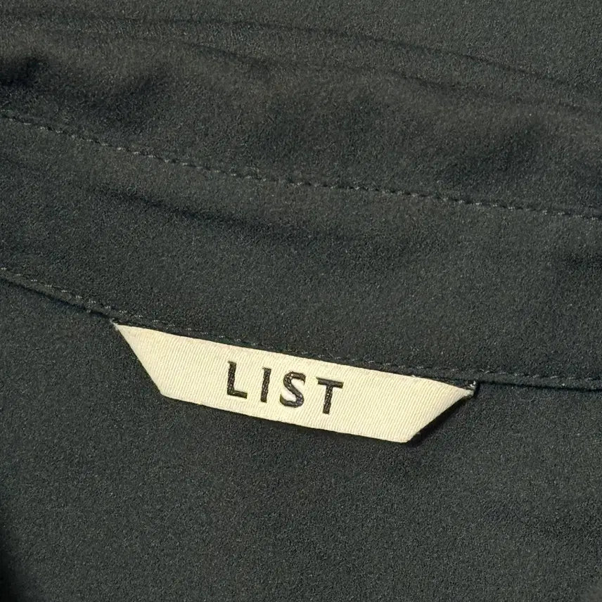 [BUNJANG] Short Sleeve Shirt Dress - Black / LIST 셔츠 반팔 원피스 55 블랙