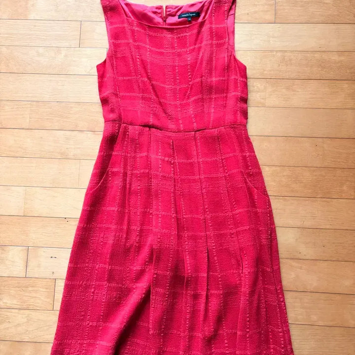 [BUNJANG] Nanette Lepore Red Check Sleeveless Dress / Nanette Lepore 나네트 레포어 원피스 4