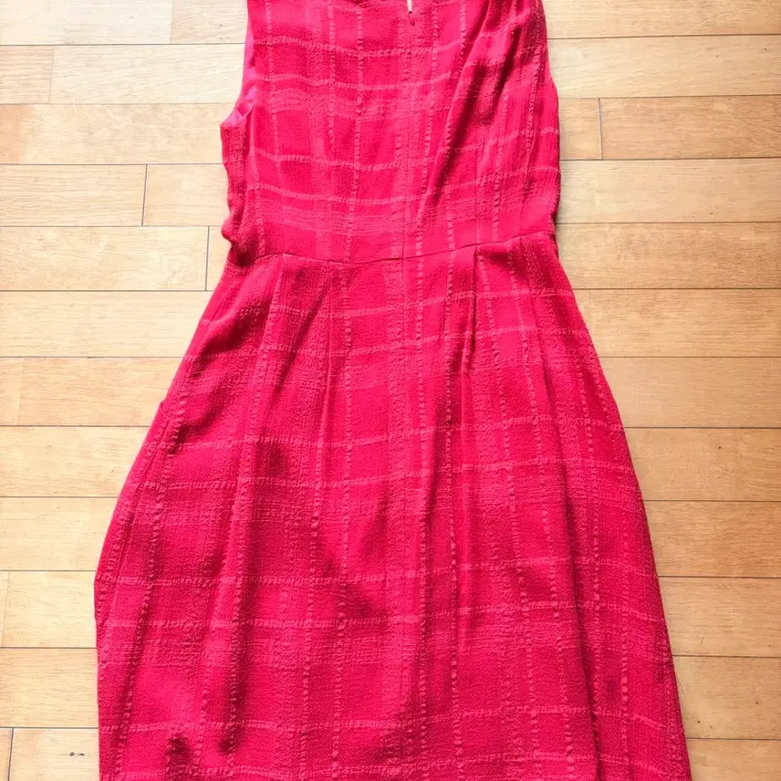 [BUNJANG] Nanette Lepore Red Check Sleeveless Dress / Nanette Lepore 나네트 레포어 원피스 4