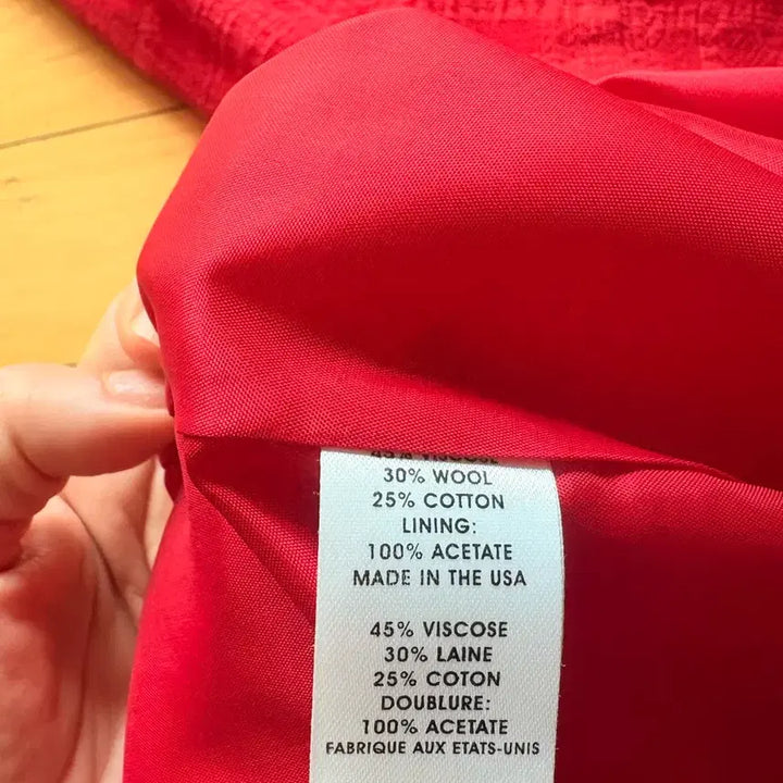 [BUNJANG] Nanette Lepore Red Check Sleeveless Dress / Nanette Lepore 나네트 레포어 원피스 4