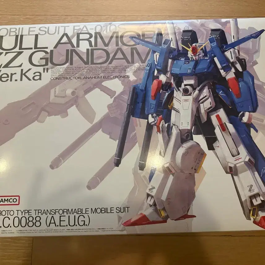 [BUNJANG] MG Full Armor Double Zeta Ver. Ka Gundam Model Kit / Mg 풀아머 더블 제타 버카 zz건담 ver.ca