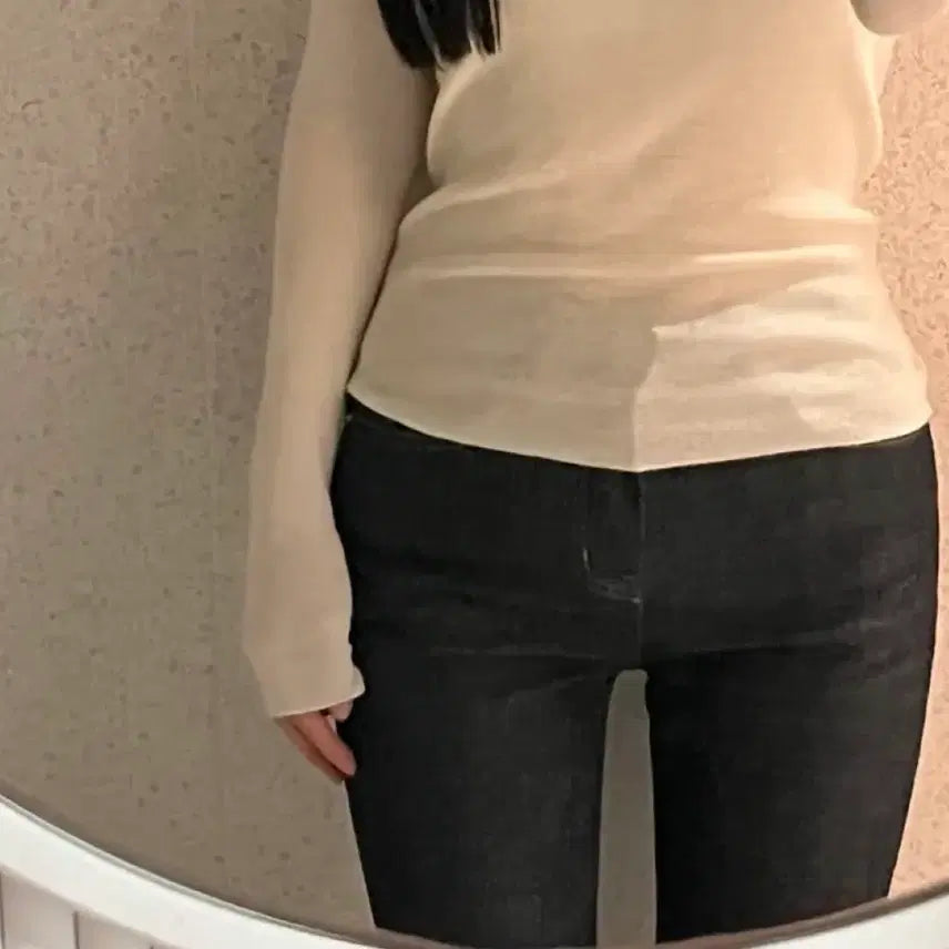 [BUNJANG] Venueet Jay Denim Dark Blue XS Long Jeans / 베뉴엣 제이 데님 Jay Denim_ Dark blue xs 롱