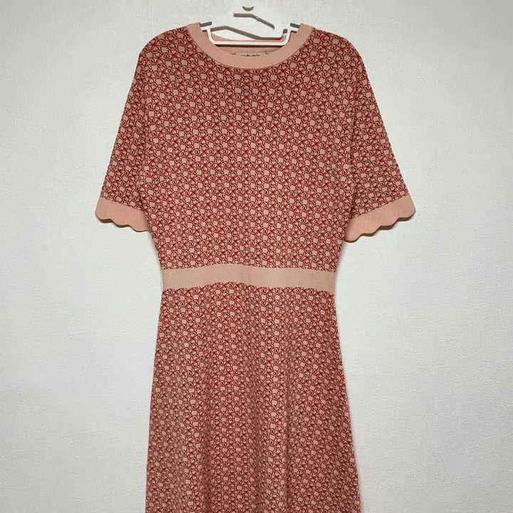 [BUNJANG] Marie Claire Patterned Dress Size 38 / 마리끌레르 패턴 원피스 38