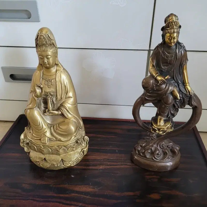 [BUNJANG] Brass Medicine Buddha Statue / 황동 약사 의래 불