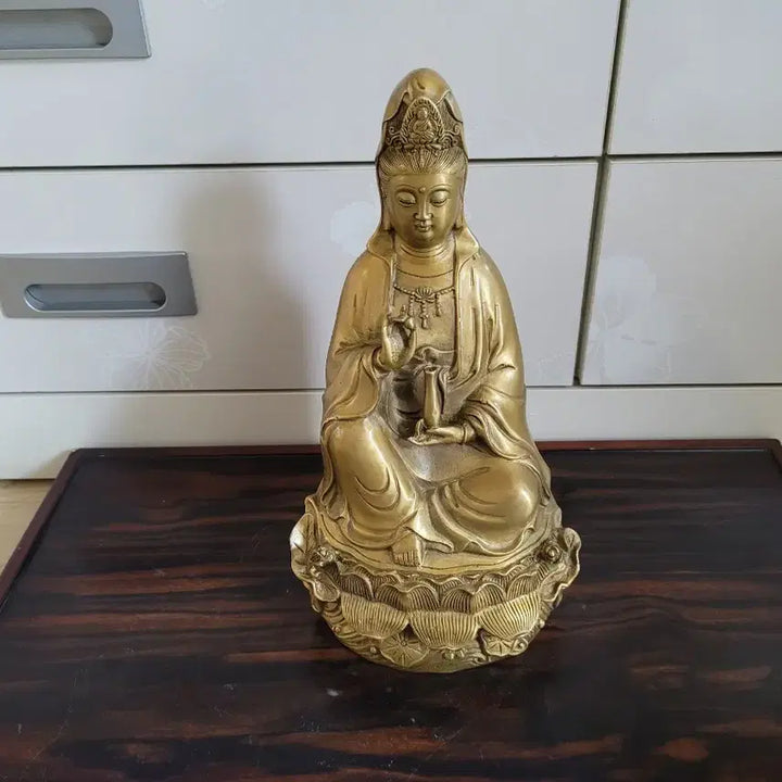 [BUNJANG] Brass Medicine Buddha Statue / 황동 약사 의래 불