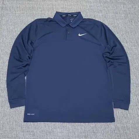 [BUNJANG] Nike Golf Long Sleeve Polo Shirt (Size 100) / 나이키 골프 긴팔 카라티 100