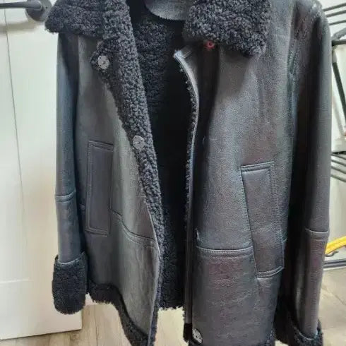 [BUNJANG] Benetton Mouton Sheepskin Jacket / 베네통 무스탕