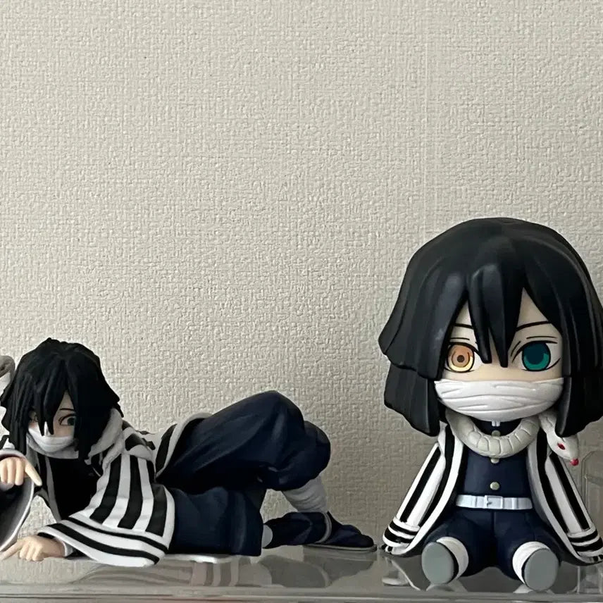 [BUNJANG] Demon Slayer Obanai Iguro Potato Noodle Figure Bundle / 귀멸의 칼날 귀칼 이구로 오바나이 포테토 누들 피규어 일괄