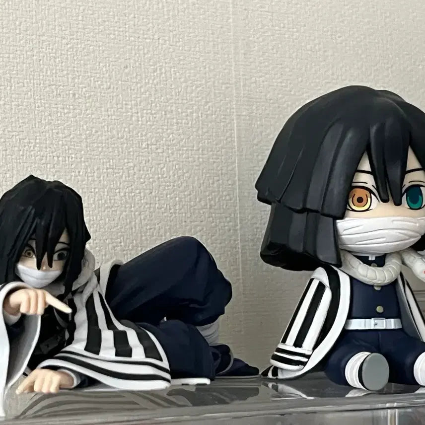 [BUNJANG] Demon Slayer Obanai Iguro Potato Noodle Figure Bundle / 귀멸의 칼날 귀칼 이구로 오바나이 포테토 누들 피규어 일괄
