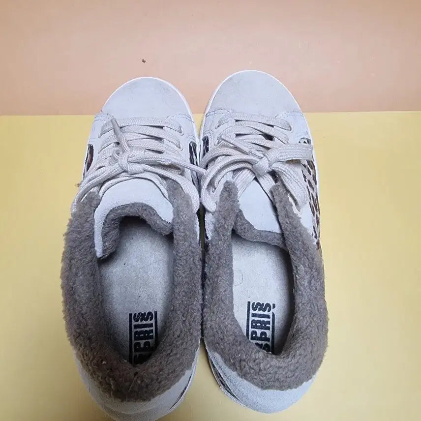 [BUNJANG] Sperry Leopard Fur Sneakers / 스페리 235 호피 퍼 스니커즈