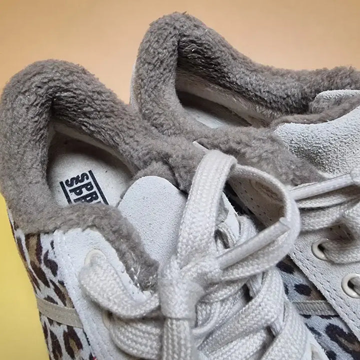 [BUNJANG] Sperry Leopard Fur Sneakers / 스페리 235 호피 퍼 스니커즈