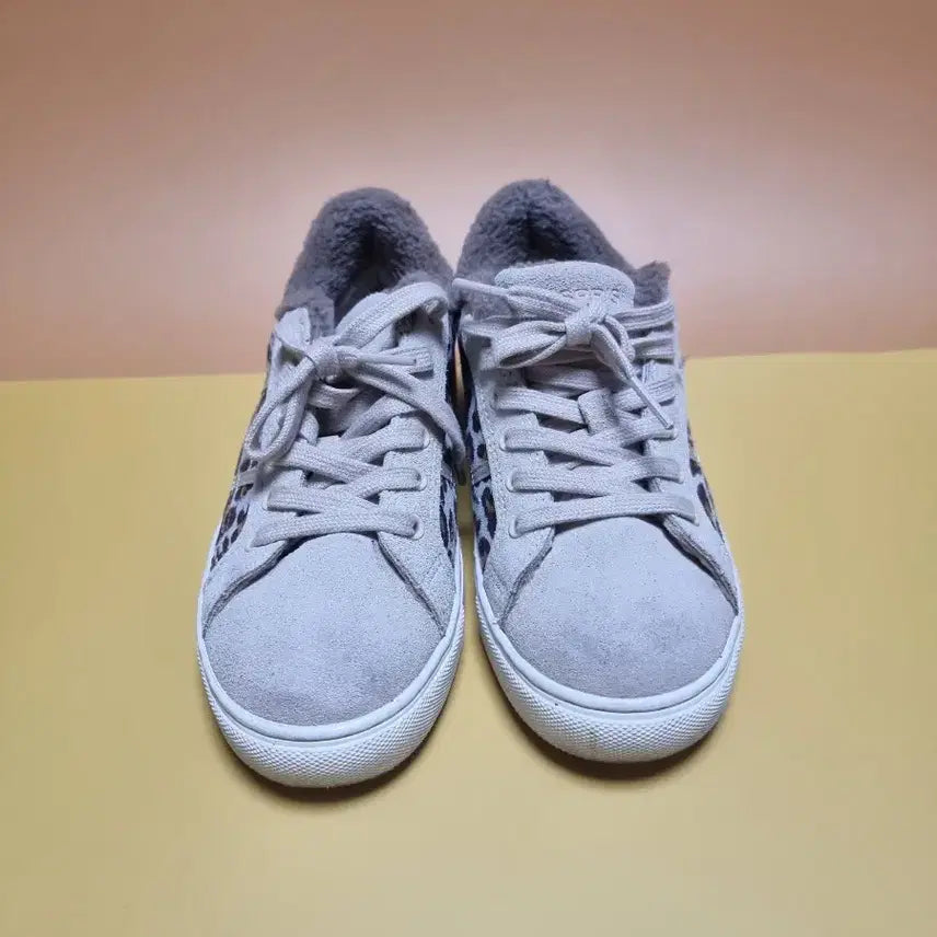 [BUNJANG] Sperry Leopard Fur Sneakers / 스페리 235 호피 퍼 스니커즈