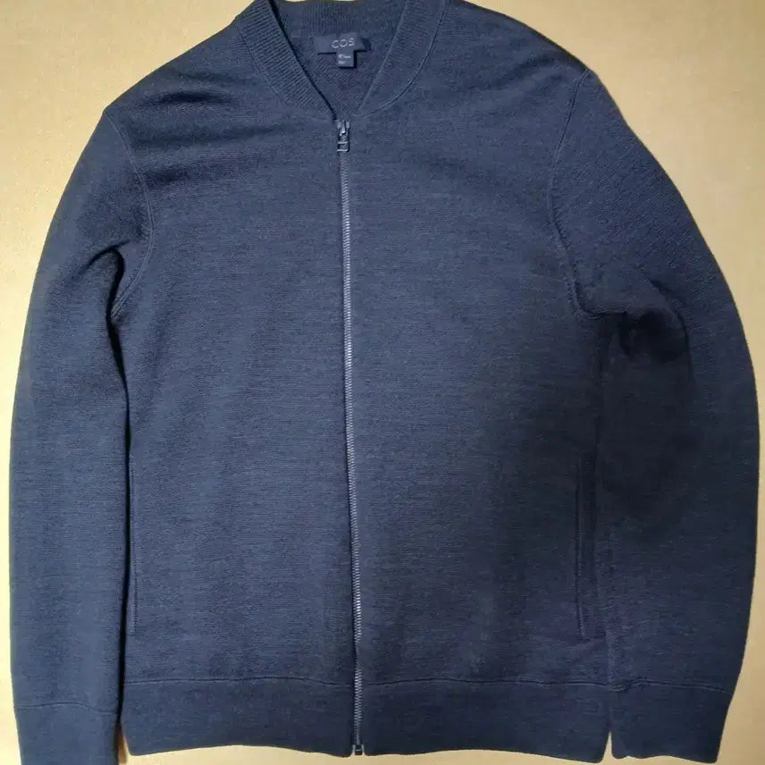 [BUNJANG] COS Wool Bomber Jacket Blue / COS 코스 니트 울 봄버 블루종 자켓 S 실측95호