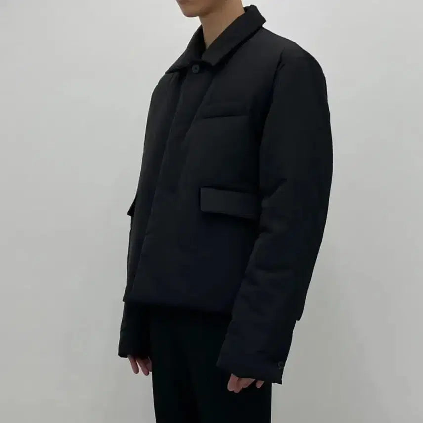 [BUNJANG] Koo Min Sung Padded Blouson M Black / 구민성 패디드 블루종M
