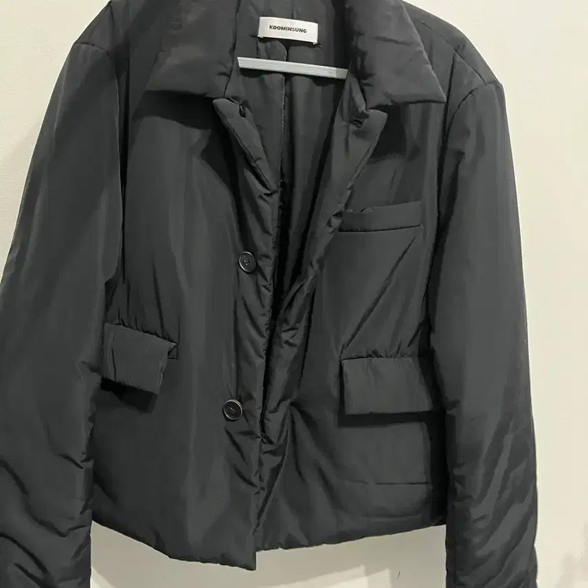 [BUNJANG] Koo Min Sung Padded Blouson M Black / 구민성 패디드 블루종M