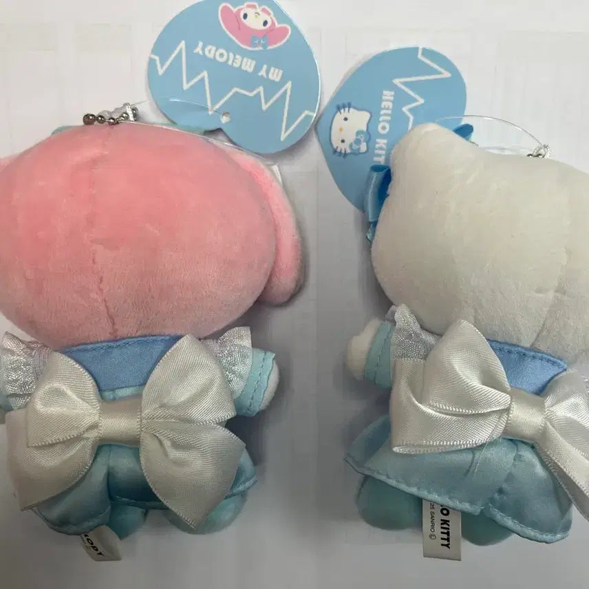 [BUNJANG] Sanrio Hello Kitty &amp; My Melody Nurse Keyring / 산리오 헬로키티 마이멜로디 간호사 키링 새상품