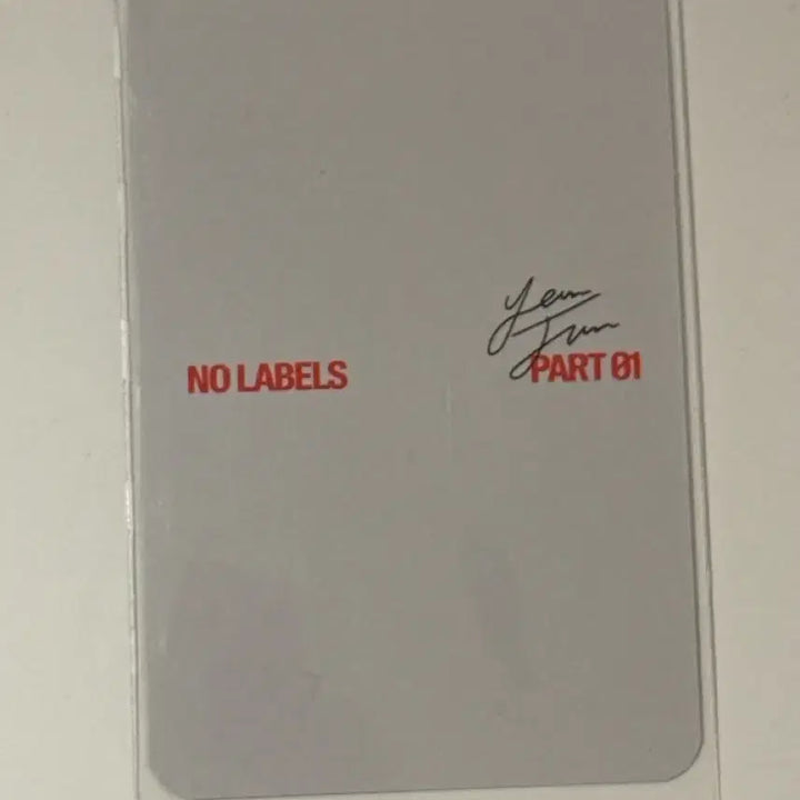 [BUNJANG] NO LABLES Yeonjun POB Photocard / NO LABLES 노레이블즈 알라딘특전 연준포카