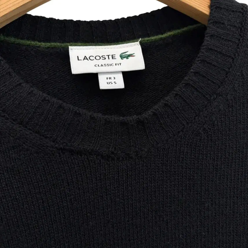 [BUNJANG] Lacoste Wool Knit Sweater / 라코스테 울 니트