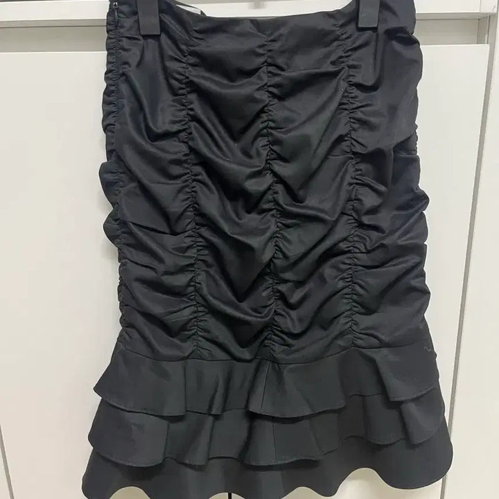 [BUNJANG] Vintage Shirred Midi Skirt / 빈티지 셔링 미디스커트