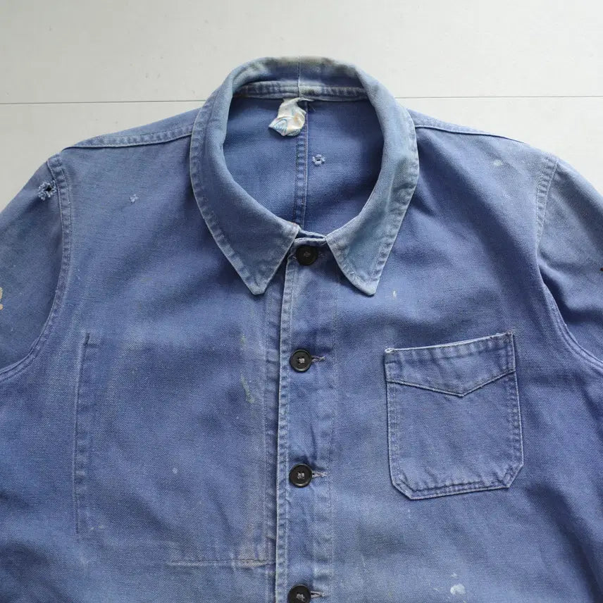 [SOLD OUT] 60s 프렌치 Solida 클럽카라 워크 초어자켓 (95)