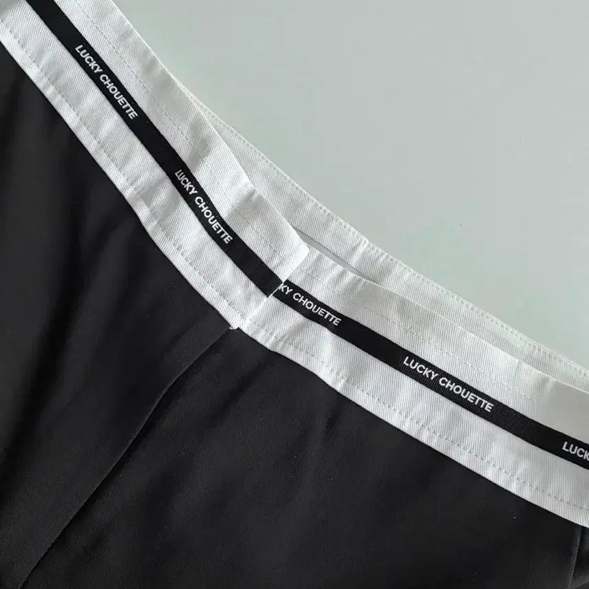 [BUNJANG] Lucky Chouette 23FW Slacks Black / 36) 럭키슈에뜨 23fw 슬랙스 블랙