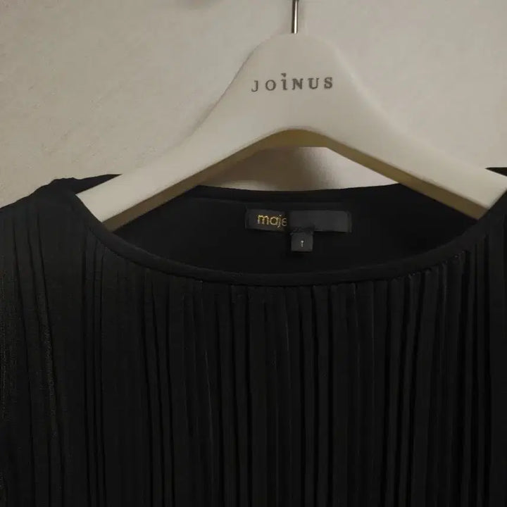 [BUNJANG] Maje Pleated Mini Dress / 마쥬 플리츠 원피스