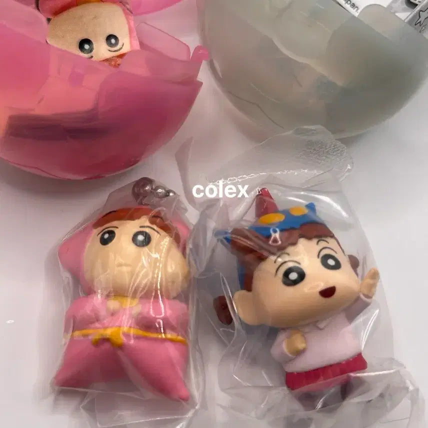 [BUNJANG] Crayon Shin-chan Crayon Gacha Figure (Glass) Sealed / 짱구 가챠 (유리) 미개봉