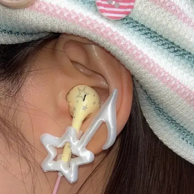 [BUNJANG] Cavishi Earphone Star Parts Set (Sealed) / 카비시 이어폰 별 파츠 세트 미개봉 양도