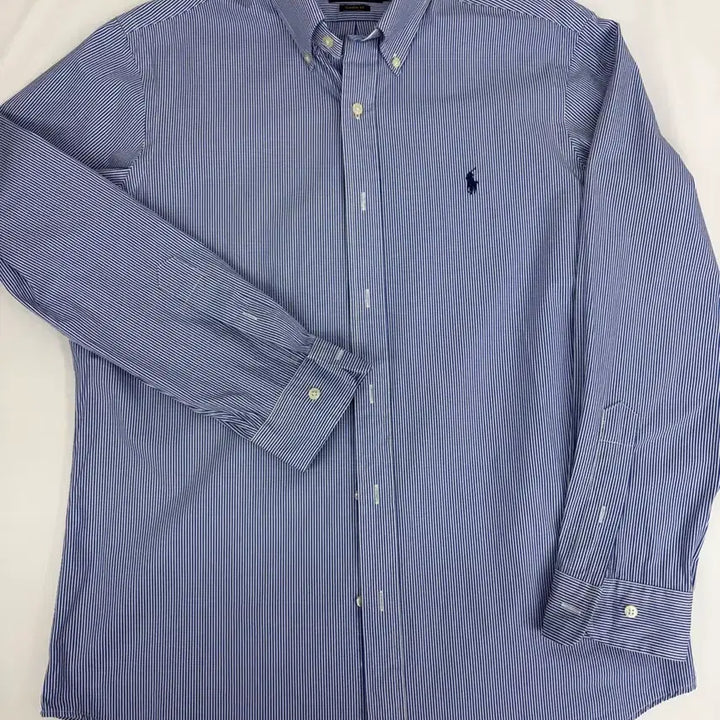 [BUNJANG] Polo Ralph Lauren Striped Classic Fit Shirt / [M] 폴로 랄프로렌 스트라이프 클래식핏 셔츠