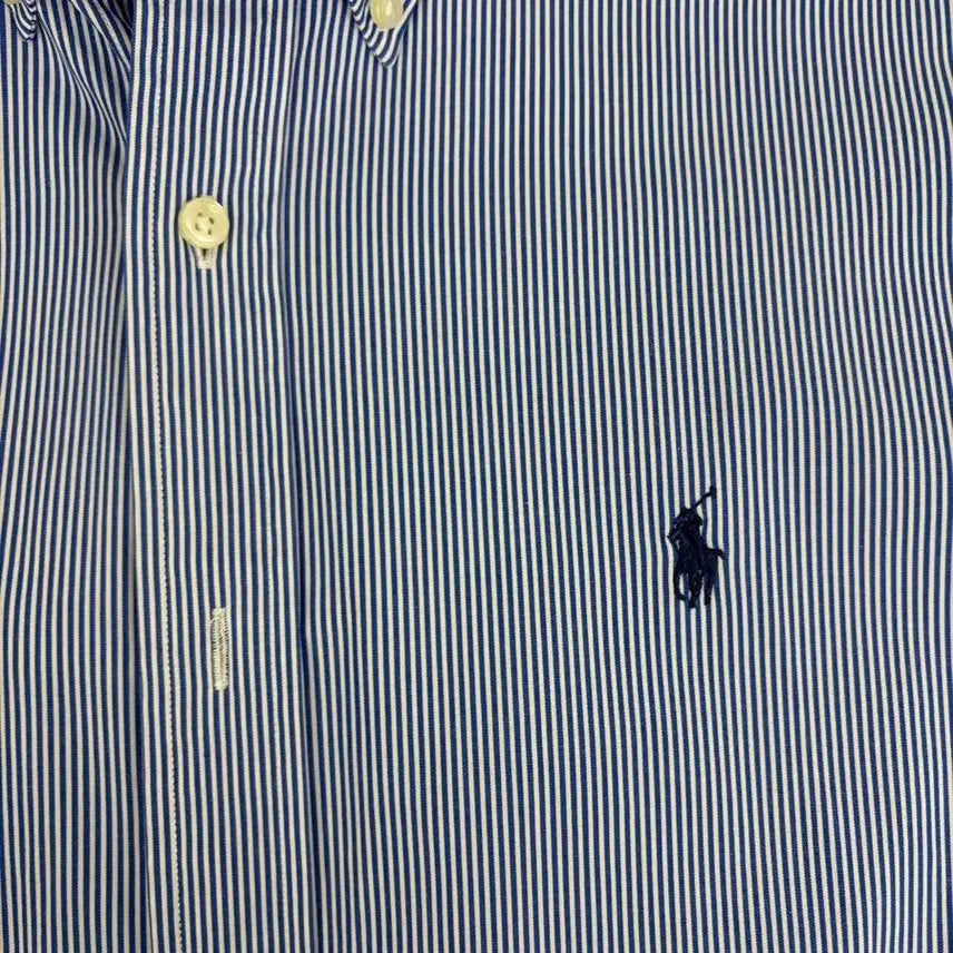 [BUNJANG] Polo Ralph Lauren Striped Classic Fit Shirt / [M] 폴로 랄프로렌 스트라이프 클래식핏 셔츠