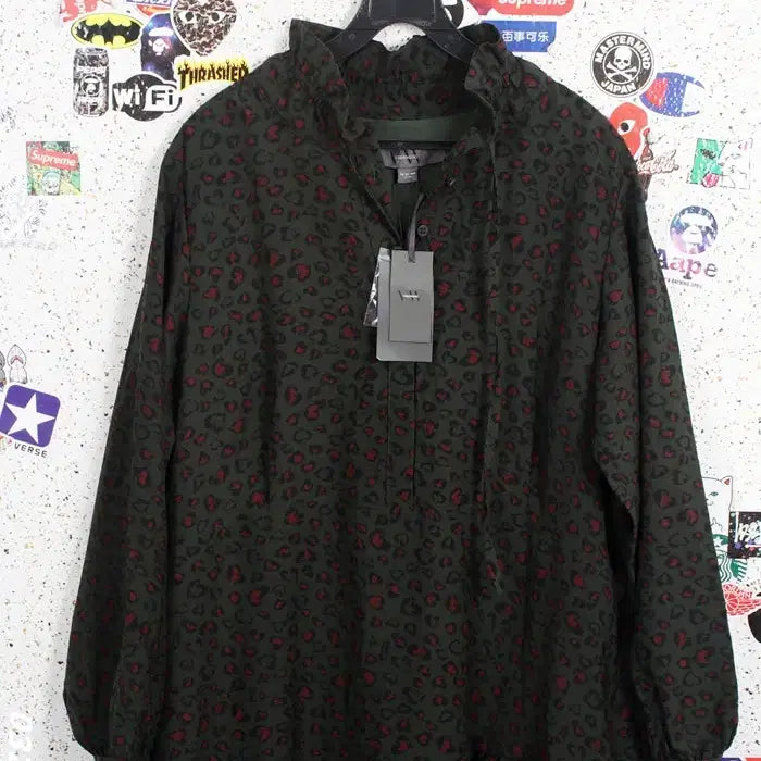 [BUNJANG] Vera Wang Leopard Print Shirt Dress / 여성77 / 베라왕 새상품 호피 셔츠원피스KH 15-26