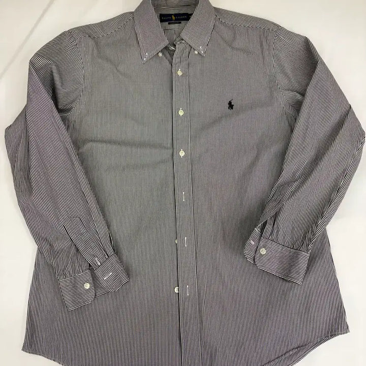 [BUNJANG] Polo Ralph Lauren Stripe Classic Fit Shirt / [M] 폴로 랄프로렌 스트라이프 클래식핏 셔츠