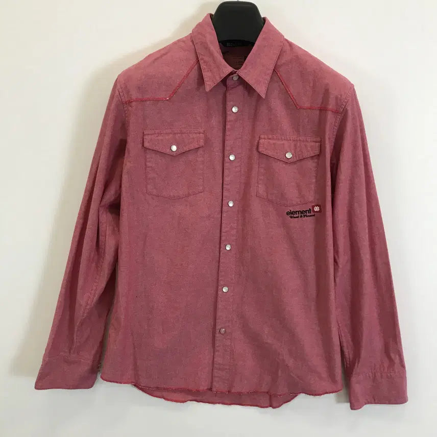 [BUNJANG] Element Skateboards 00s Y2K Western Snap Shirt / ELEMENT skateborad 00s Y2K 웨스턴 스냅셔츠 [L]