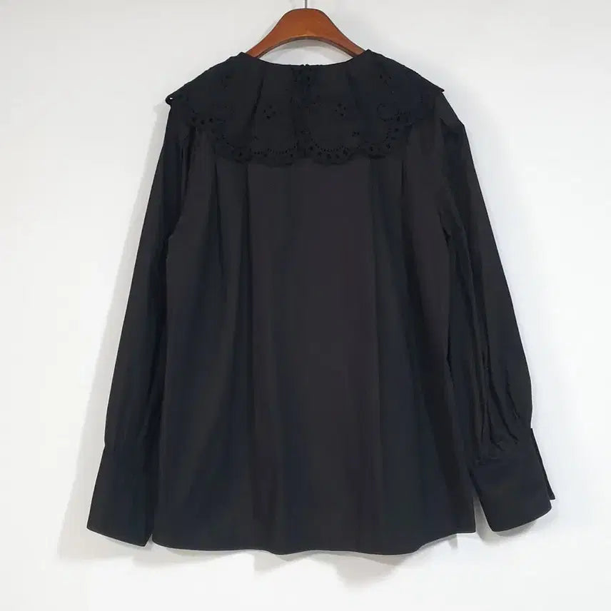 [SOLD OUT] Cacharel 까사렐 세일러카라 블랙셔츠 55
