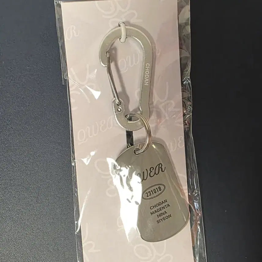 [SOLD OUT] QWER 쵸단 카라비너 키링 미개봉