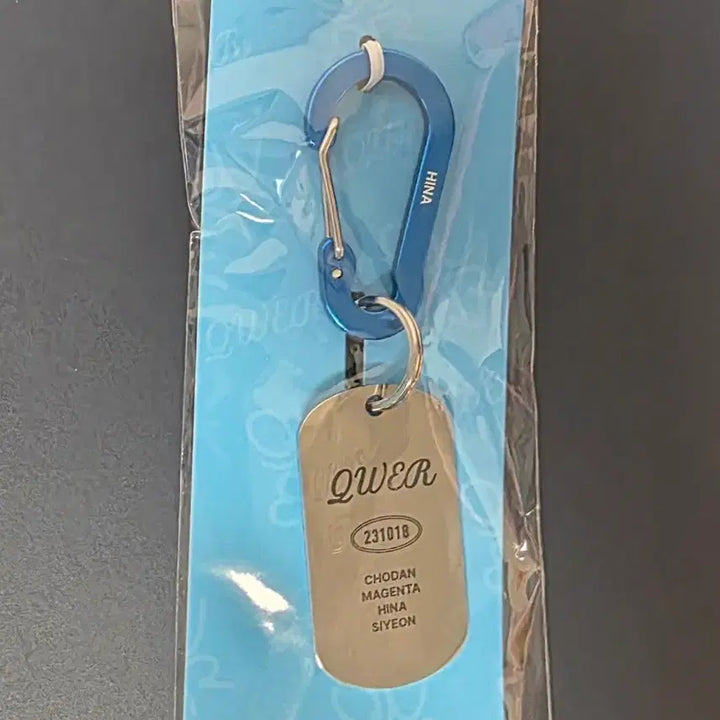 [BUNJANG] QWER Hina Carabiner Keyring (Sealed) / QWER 히나 카라비너 키링 미개봉